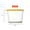 Venta al por mayor Dropshipping Tarro de pepinillos transparente de vidrio Tarro de conservación para refrigerador Tarro de pepinillos para guarnición con tapa Caja de embalaje para tarro de pepinillos