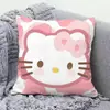 Almohada Hello Kitty Hallokitty Cojín Lindo de Dibujos Animados Corazón de Niña Cojín para Sala de Estar Sofá Oficina Almohada para Descanso de Almuerzo