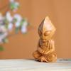 Sándalo Verde Tallado Ultraman Pieza de Mano Creativa Sándalo Verde Madera Maciza Adornos Tiga Juguetes Hechos a Mano Regalo de Cumpleaños