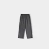 Verano Nuevo Estilo Mujer Mezcla de Lino Mate Casual Holgado Versátil Simple Recto Casual Pantalones Largos FSY60692