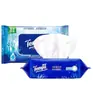 Tempo Depot Lenço Umedecido para Banheiro 40 Pacotes/Pacote Aloe Vera Lenço Umedecido Acessível Limpeza Portátil Lenços Umedecidos Não Grudam