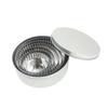 Molde grueso de acero inoxidable molde de amor fondant molde para galletas decoración de pasteles piel de dumpling mousse redondo cortador multi-tamaño
