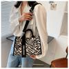 Bolsa Tote Xadrez Fashion 2023 Estilo Coreano Novo Estilo Bolsa de Mão Casual Grande Capacidade Para Sair Ombro Único Transversal