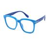 Nuevo armazón de gafas para niños material de silicona armazón de gafas de moda tendencia bebé miopía gafas planas P8411