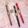 Reloj de Nicho Francés para Mujer, Estilo Retro, Temperamento Simple, Clásico Barril, Maduro, Moderno y Lujoso