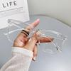 Óculos para Miopia com Armação Gradiente Anti-Luz Azul Óculos Femininos Chattering Online Armação de Óculos Vermelha Óculos Prontos Óculos para Atacado