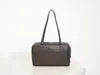 Bolso de Bolos de Fila Estilo Mismo de Jennie Bolso de Hombro Astra de Piel de Oveja Teñida al Agua Versátil para Viajes Diarios Gran Capacidad Bolso de Axila