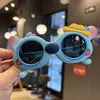 Gafas de Sol Polarizadas para Bebé Star Stuart Sombrero de Paja de Silicona Lindo Gafas de Sol para Niños Monstruo Pequeño Niños y Niñas Foto