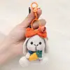 Llavero Peluche Colgante Tejido a Mano Pequeña Joyería Muñeco Caricatura Lindo Muñeco de Lana Accesorios para Bolso Transfronterizo