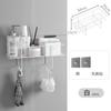 WC, Arrumação, Cremalheira, Casa de banho sem perfuração, WC, WC, Lavatório, Estante de arrumação de parede