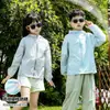 Ropa de Protección Solar para Niños, Nuevo Estilo de Verano, Fresca y Transpirable, Chaqueta con Protección UV UPF100+ para Niños y Niñas