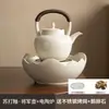 Olla de Cerámica con Esmalte de Soda Olla Hogareña Estufa de Inducción Juego de Té Tetera para Hervir Estufa de Carbón Estufa de Carbón para Kung Fu en Interiores Estufa Eléctrica de Cerámica
