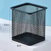 Caja de Almacenamiento para Papelería, Portalápices Metálico Creativo, Gran Capacidad, Portalápices Multifuncional, Estante de Almacenamiento para Escritorio, Portalápices Decorativo