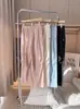 Esquema de Cores Dopamina Cintura Elástica Cintura Alta Cordão Leve Respirável Resistente à Água Secagem Rápida Macacão de Paraquedista Roupa de Trabalho Calça Casual