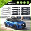 Adecuado para 15-24 Nissan Kicks Tazón de Manija de Puerta Exterior Pegatinas Protectoras Anti-Rayones Compatibles con Kicks