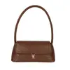 2025 Patrón Tejido Retro Nueva Textura Simple Gran Capacidad Cierre Moda Casual Bandolera Hombro Bolso Cuadrado Pequeño