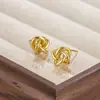 Trança Torcida Japonesa e Coreana Design Simples de Nicho Francês Retrô Pequeno Exquisito Versátil Oco Tridimensional Estilo Minimalista