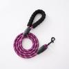 Corda para passeio de cachorro média e grande à prova de explosão corda de choque para cachorro corda de nylon corda para cachorro de estimação corrente de choque para cachorro à prova de explosão quente transfronteiriço
