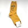 Calcetines Amarillo Naranja de Principios de Primavera Corea del Sur Amarillo Dopamina Calcetines para Mujer de Caña Media Cintura Calcetines de Algodón para Mujer ETNA COLOR VÍVIDO