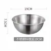 Cesta de Drenaje de Acero Inoxidable 304 Juego de Dos Piezas para Cocina Doméstica Lavado de Verduras Cesta de Drenaje de Agujero Fino para Lavar Arroz y Verduras