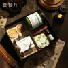 Caixa de Presente Vela de Aromaterapia Criativa de Nicho Presente de Aniversário para Homens e Mulheres Presente de Acompanhamento de Casamento Presente de Feriado Vela com Fragrância