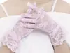 Novas Luvas de Renda com Proteção Solar de Verão para Noivas, Luvas Elegantes para Senhoras para Casamentos, Bares e Boates, Venda Direta do Fabricante