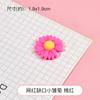 Celebridade da Internet Coleção Flor Margarida Capa de Celular Bolsa de Material DIY Grampo de Cabelo Feito à Mão Acessórios de Resina
