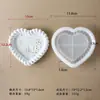 Molde de Porta-Copos Torcido Transfronteiriço Jiadehui Tapete de Cola DIY Bandeja de Gesso Bandeja de Armazenamento de Joias Molde de Silicone