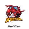 Novo padrão Homem-Aranha Acessórios decorativos DIY para roupas Impressão em camiseta tinta branca Impressão por transferência térmica Hot stamping agora uma peça