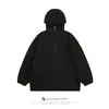 Tricô Americano com Zíper Parcial para Homens no Outono e Inverno, Tricô Tendência Marca Estilo Solto Preguiçoso, Moletom, Jaqueta de Casal de Alta Qualidade