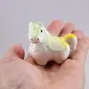 Manualidades de Cerámica de Caballo Lindo Adornos Pequeños Caballo de la Fortuna Sostenedor de Palillos Pequeño Caballo Sostenedor de Palillos Portalápices Decoración del Hogar