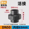 Conector Recto Roscado Macho-Hembra de UPVC Pn16 Unión Roscada Macho-Hembra de UPVC Grado Industrial