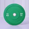 Macaron Barbell Plates Completamente Pegadas Placas de Mancuernas de Goma de Colores Equipo de Entrenamiento para Gimnasio en Casa Sentadilla Levantamiento de Pesas 5-25