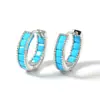 Moxi Transfronteiriço Novo Estiloso Colorido Multicor Cobre Incrustado Zircônia Estilo Europeu e Americano Moda Versátil Brincos Ear Cuffs Argolas