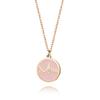 Fabricante Directo Collar Personalizado de Acero Inoxidable con Nombre en Letra Inglesa, Colgante de Cadena para Clavícula de Acero de Titanio para Mujeres