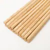 10 Pares de Palillos para Catering Comercial al por Mayor Palillos de Bambú Palillos de Bambú Carbonizado Vajilla sin Pintura sin Cera Palillos con Grabado de Pez