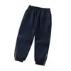 Pantalones Softshell para Niños, Pantalones Largos con Cremallera para Exteriores de Corte Holgado para Primavera, Pantalones Largos Resistentes al Viento para Niños Mayores de Primavera y Otoño 2026