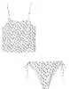 Ropa de Mujer Europea y Americana AliExpress Más Vendido Bikini de Lunares con Cuello Halter