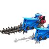 Zanjadora de cadena, zanjadora diésel, zanjadora de cable para huertos agrícolas, zanjadora de cadena manual, zanjadora pequeña