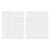 Accesorios Compatibles Wanchuang para Aspiradora Xiaomi Mijia Xe10C/E10/E12: Cepillo Lateral, Cepillo Rodillo, Cepillo Principal, Filtro Hepa