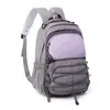 Mochila de Estilo Bosque Nuevo para Exteriores con Alto Atractivo Estético, Diseño Fresco y Dulce de Bloques de Color, Adecuada para Viajes y Montañismo, Bolso Impermeable de Doble Hombro