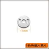En stock Mayoreo Hebilla Magnética para Bolso de 1.8 cm Hebilla Magnética para Cartera de 14 mm Hebilla Redonda sin Costura Botón para Bolso de Lona