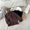 Roupas de Inverno para Crianças, Roupas para Meninas, Macacão de Coelho Coreano, Roupa de Algodão Acolchoada de Manga Longa, Saia para Bebê de Um Ano, Conjunto Novo de Duas Peças
