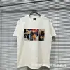 26Fw Europeo y Americano Transfronterizo Cort Alcatraz Nueva Colección Verano Camiseta Suelta para Hombre de Manga Corta Camiseta Casual para Hombre y Mujer