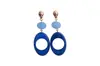 Pendientes de Acrílico Hechos a Mano de Lujo Ligero Estilo Transfronterizo Europeo y Americano, Estilo Vintage, Pendientes de Moda de Gama Alta para el Día a Día al por Mayor