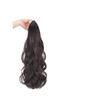 Cola de Caballo Ondulada Grande para Mujer con Clip Cabello Artificial Cola de Caballo Alta Correas Atmósfera Sin Costuras Trenzas Largas Rizadas Artificiales