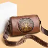 Bolso de hombro transfronterizo para mujer, estilo chino artístico, bolso de mano de moda moderno, simple y elegante, bolso cruzado versátil y con estilo