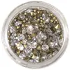 Pedras de Strass para Unhas Novas Pedras de Strass Empilhadas Tendência Popular Acessórios de Decoração de Unhas Decorações Misturadas de Pedras de Strass para Nail Art