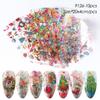 Pegatinas de estrellas para manicura transfronterizas nuevas 10 Halloween Hulk Calabaza Calavera Set Directo de Fábrica para uñas