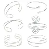 Pulseira suit Europa e Estados Unidos fornecimento transfronteiriço moda personalidade exagerada padrão irregular flor oca abertura retrô